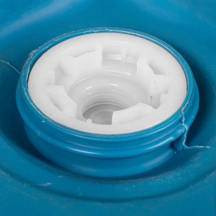 Drum | Poly | Closed Top | Used | 55G | Blue | Non UN Rated - Image 3