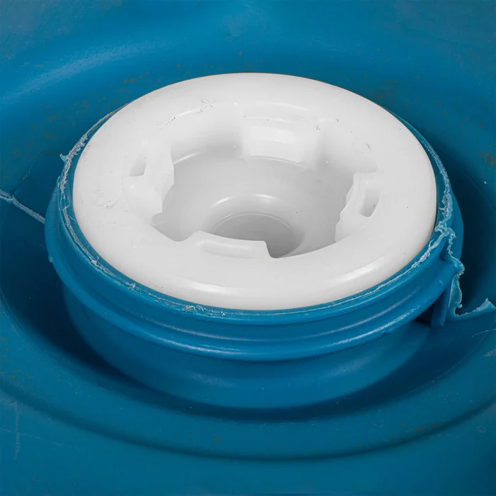 Drum | Poly | Closed Top | Used | 55G | Blue | Non UN Rated - Image 4