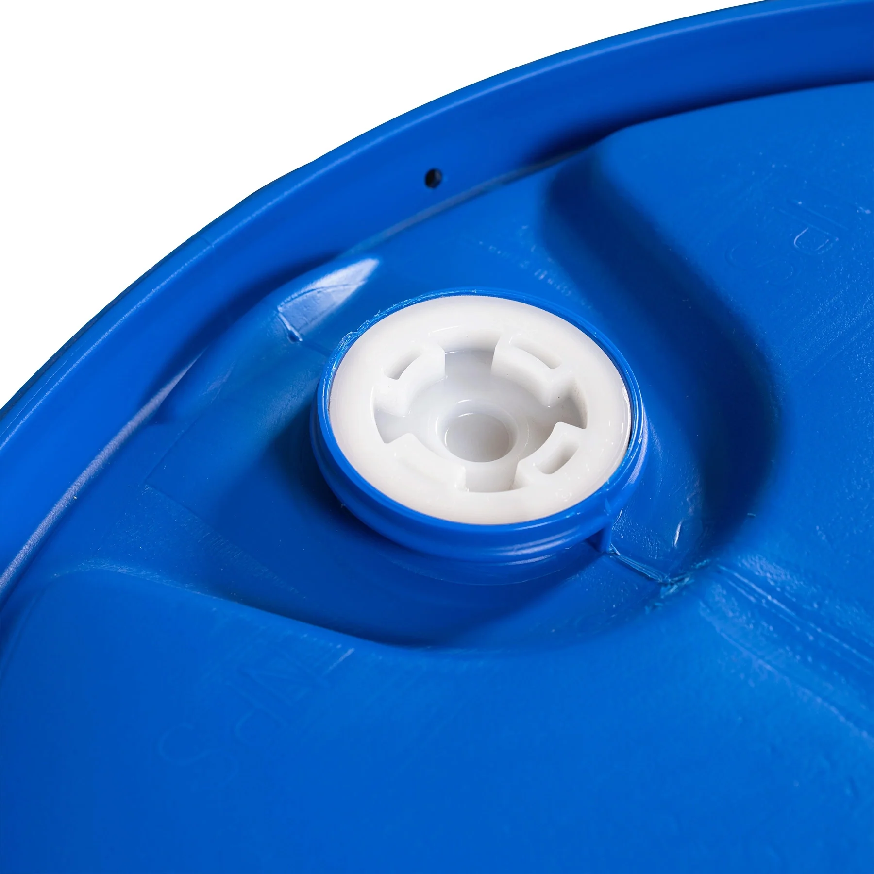 Drum | Poly | Closed Top | New | 55G | Blue | UN Rated - Image 3