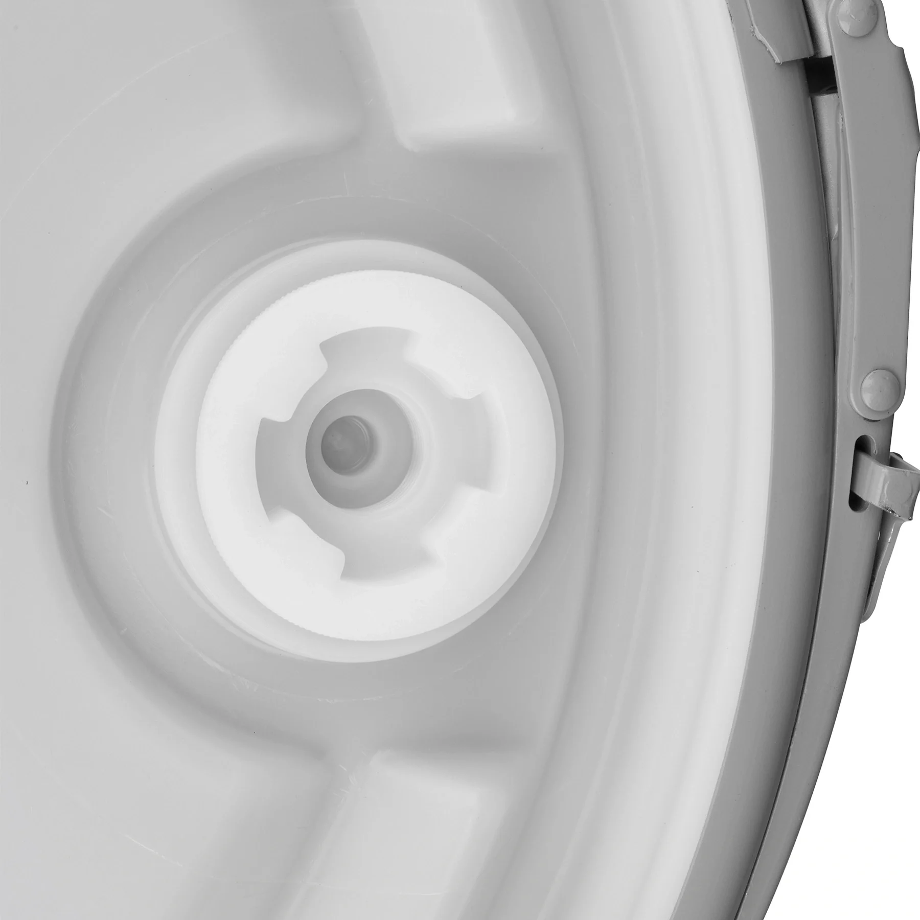 Drum | Poly | Open Top | Used | 55G | Blue | Non UN Rated - Image 4