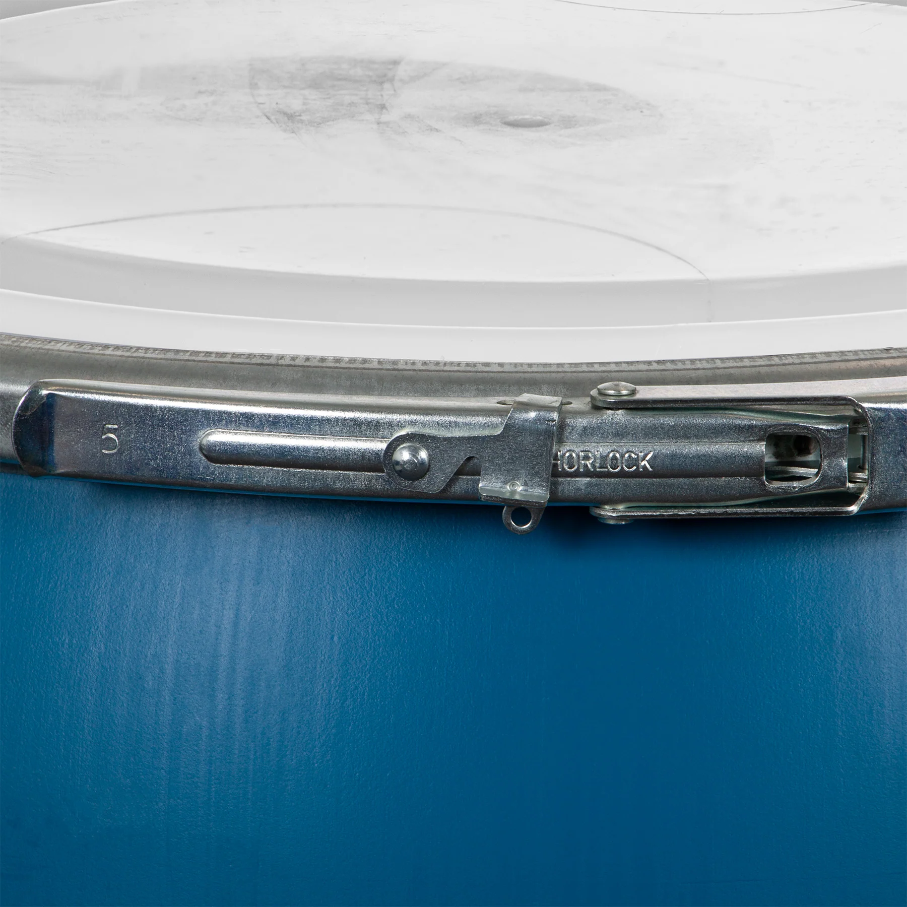 Drum | Poly | Open Top | New | 55G | Blue | UN Rated - Image 5