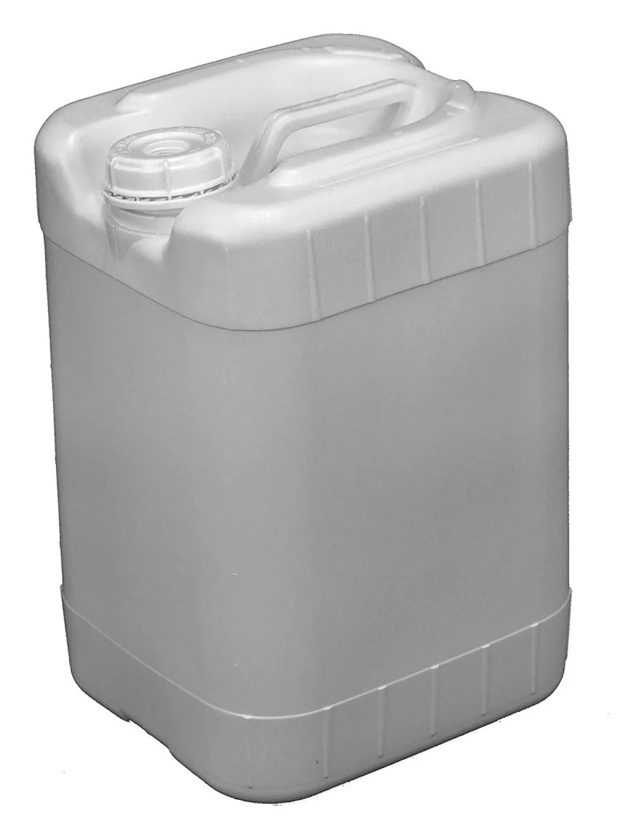 Jug | Poly | Closed Top (w/ Cap) | New | 5G | White | UN Rated - Image 8