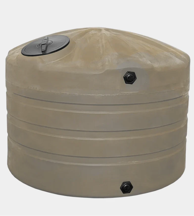 Rain Tank | Poly | New | Round Tall | 730G | Mocha - Image 3